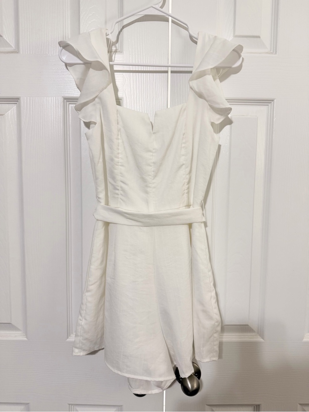 Francesca's White Romper with Tag